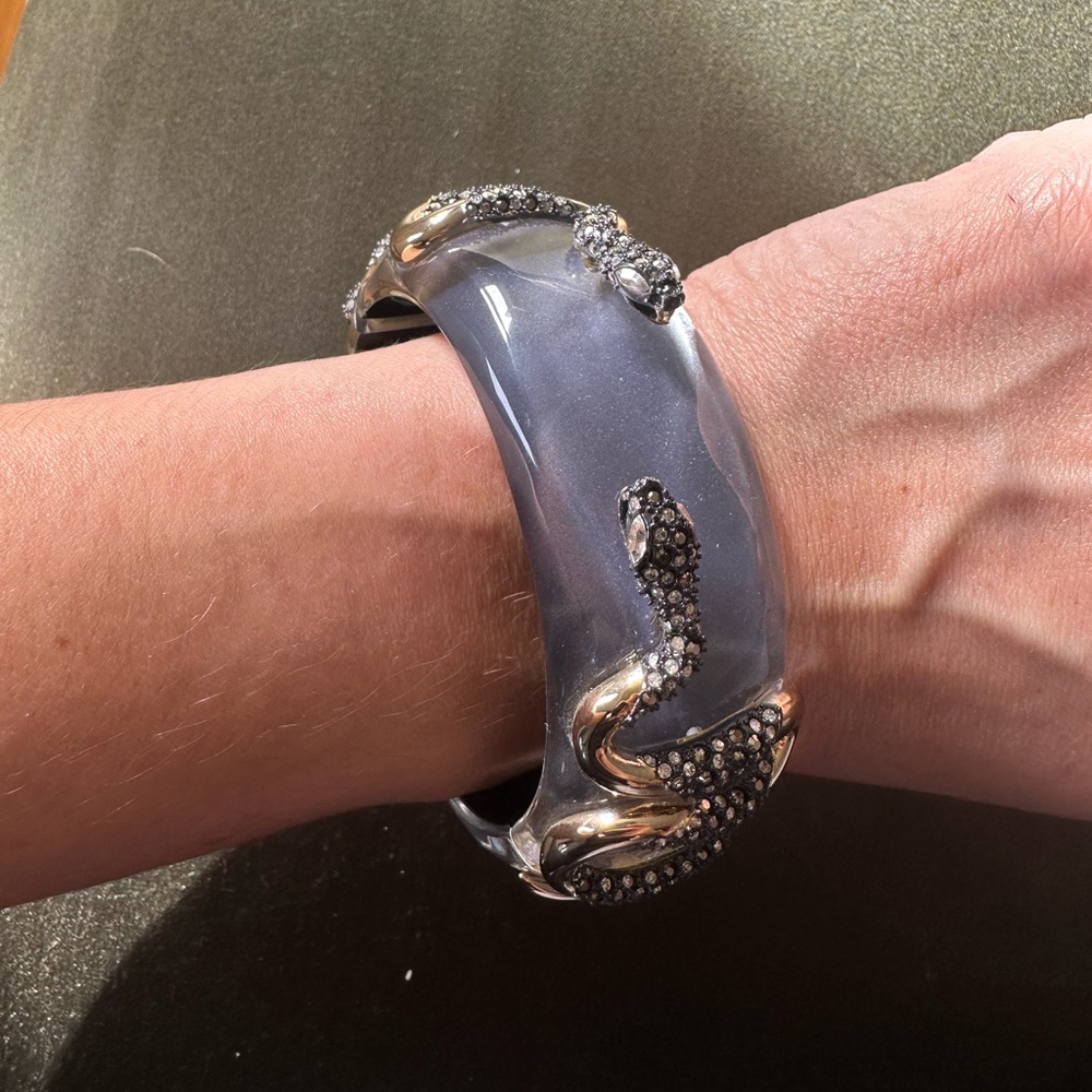 Alexis Bittar Lucite Snake Bracelet